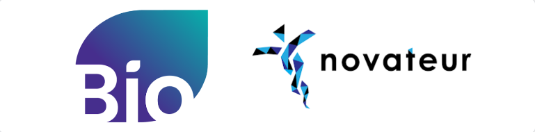 BIO and Novateur logos